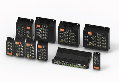 TE Connectivity introduces new industrial managed M12-based Ethernet switches for rail applications