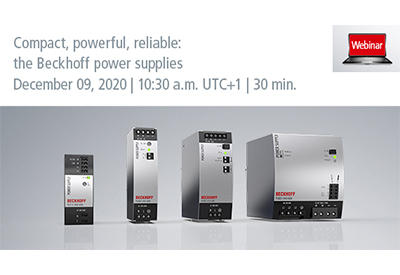 Compact, Powerful, Reliable: The Beckhoff Power Supplies