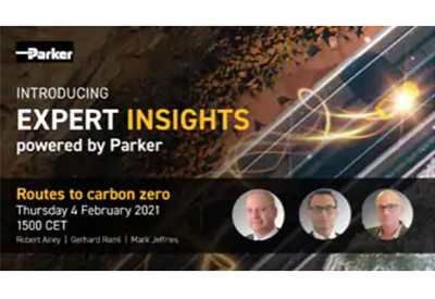 Parker Presents First ‘Expert Insights’ Tech Talk on Routes to Carbon Zero