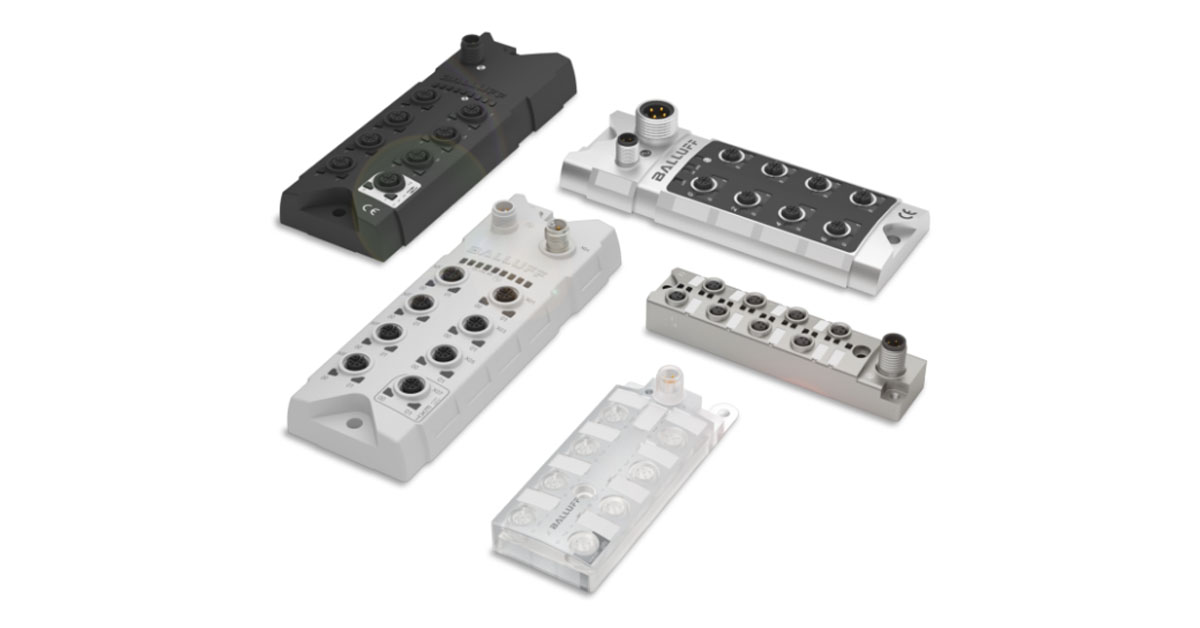 Balluff: BNI IO-Link Sensor/Actuator Hubs - Panel Builder US