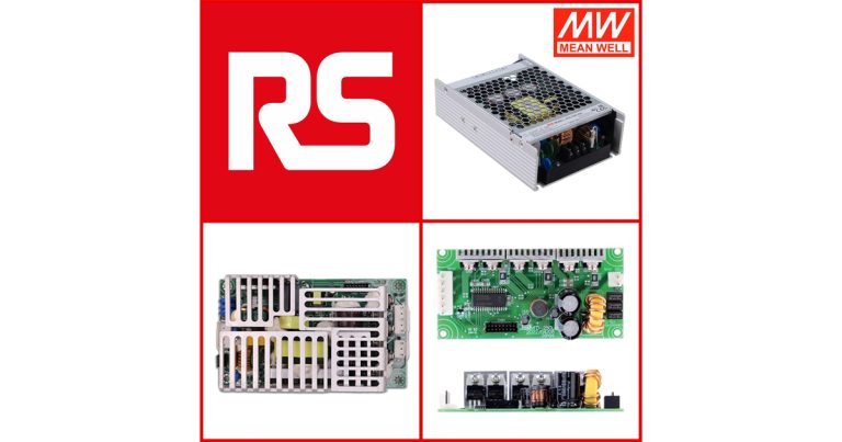 RS Offers MEAN WELL’s Energy-Saving VFD Series Motor Drives