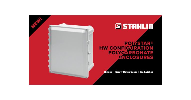 Stahlin: New HW Configuration of PolyStar and PolySlim Polycarbonate Enclosure Lines