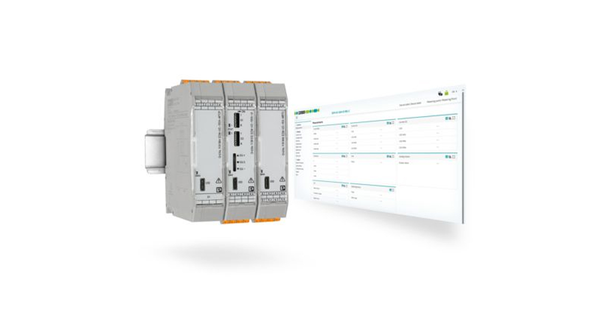 Phoenix Contact: ECM UC – Intuitive Configuration, Precise Measurement: New Current Measuring Transducers With User-Guided Web-Based Management