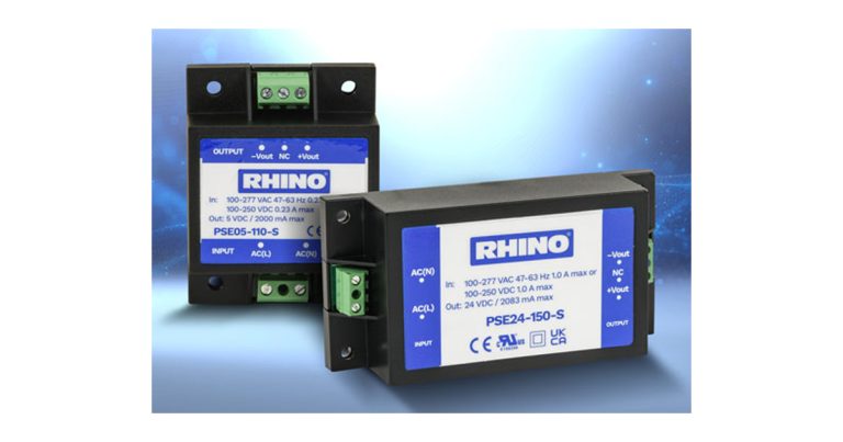 AutomationDirect: RHINO PSE-S Series Encapsulated Chassis Mount Power Supplies