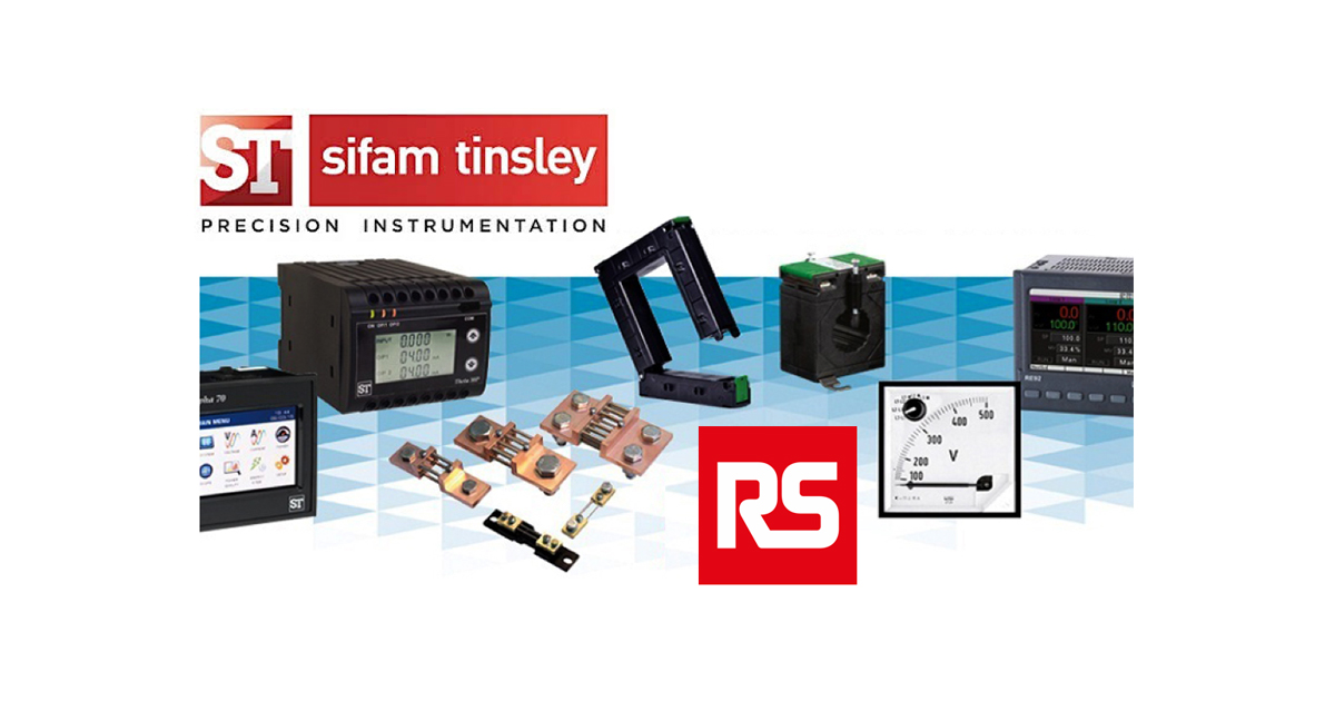 RS Now Offers Sifam Tinsley Instrumentation Solutions