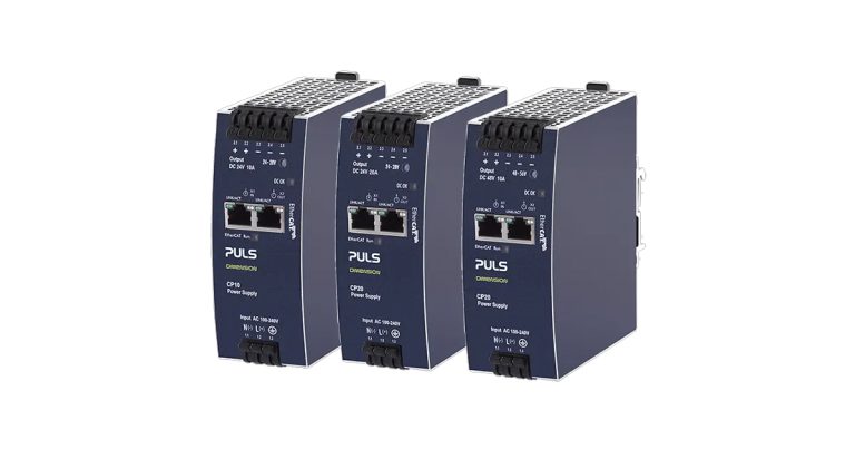 PULS Power: DIN Rail Power Supplies with EtherCAT