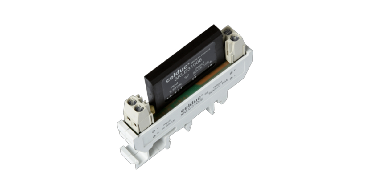 celduc relais: XKLD31006 – Newly EN50155-Certified Railway Solution, a DC Solid State Relay With Built-in Protections