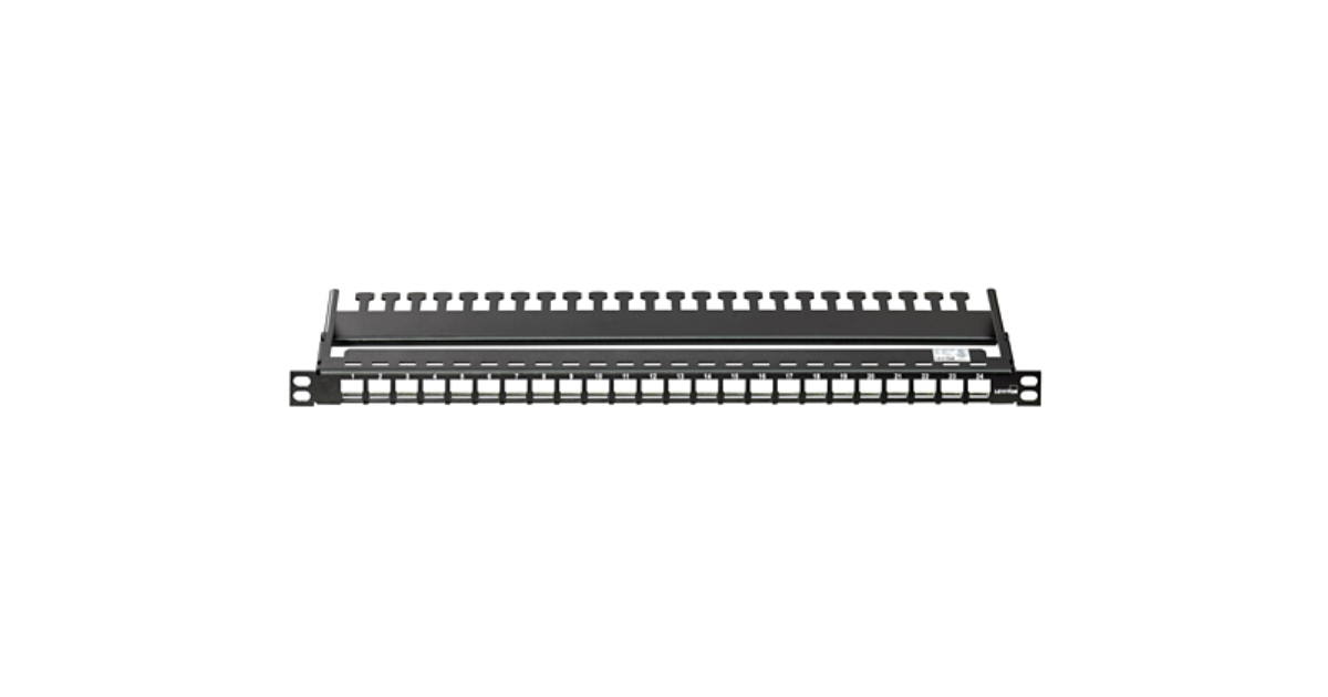 Leviton: New Universal Half RU Patch Panel