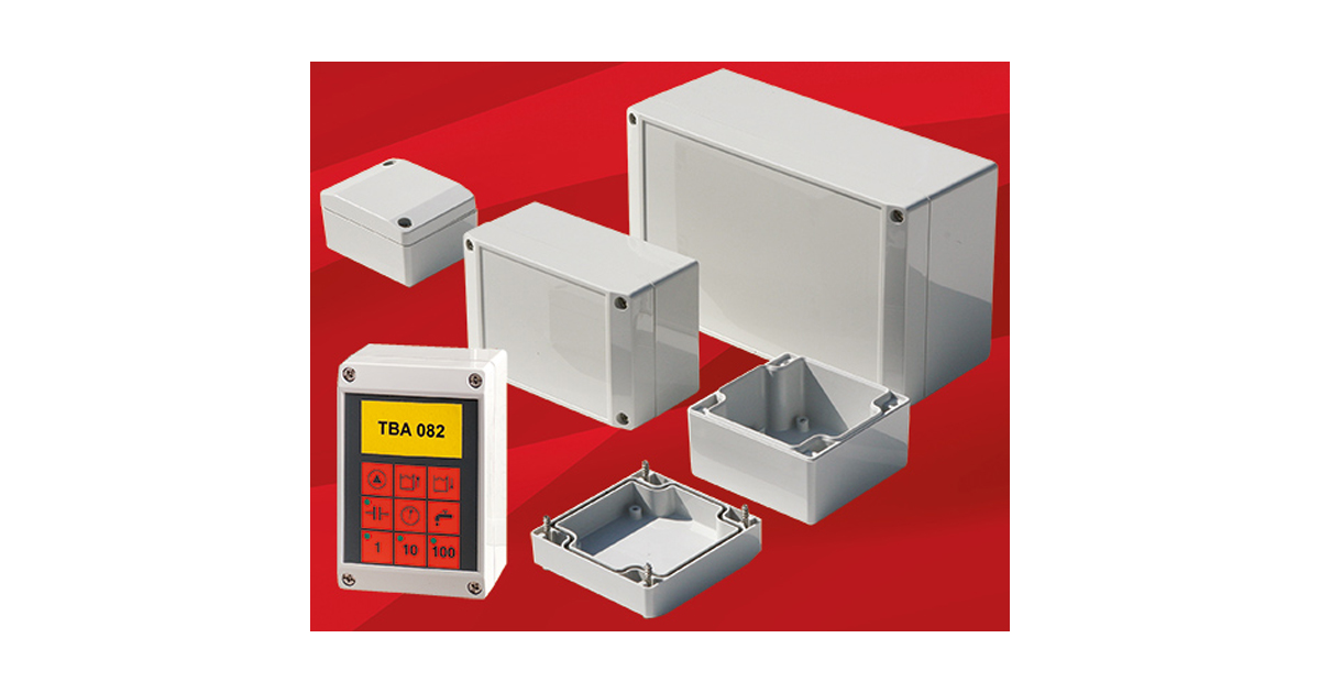 ROLEC: technoBOX (IP 66) Plastic Enclosures – Now With More Accessories