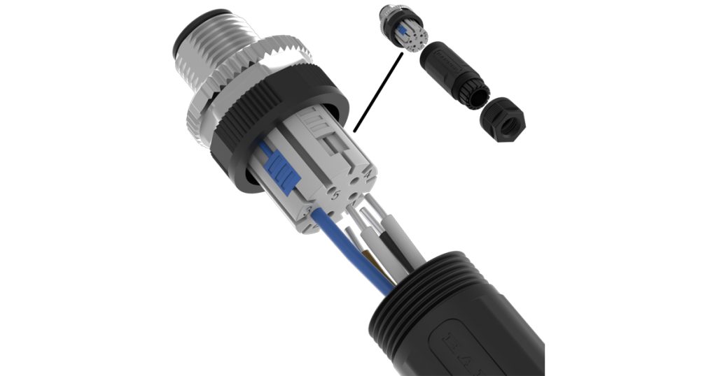 Banner Engineering: Field Wireable Connector with Slide Lock Terminals