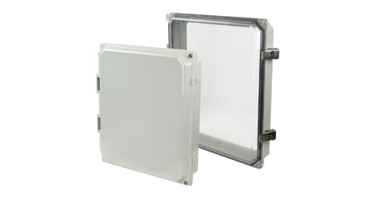 Hammond Manufacturing: PJHMI Series Polycarbonate HMI Hinged Cover Kits